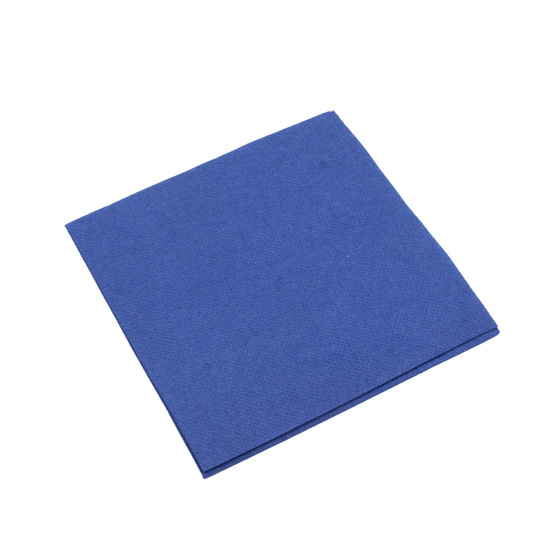 100 Tovaglioli 25x25 cm punta a punta blu royal 2 100 Tovaglioli 25x25 cm punta a punta blu royal - immagine 2