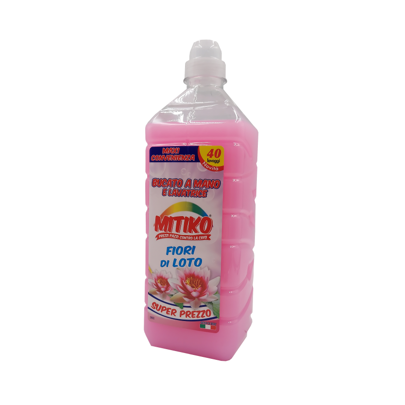 Mitiko Detersivo per Bucato 1,85 Fiori di Loto 1 Mitiko Detersivo per Bucato 1,85 Fiori di Loto