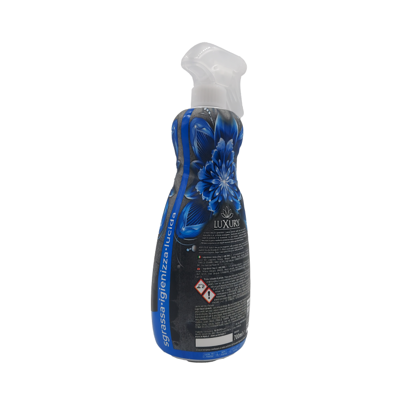 Luxury Sgrassatore Spray 700ml profumazione Nota Blu 3 Luxury Sgrassatore Spray 700ml profumazione Nota Blu - immagine 3