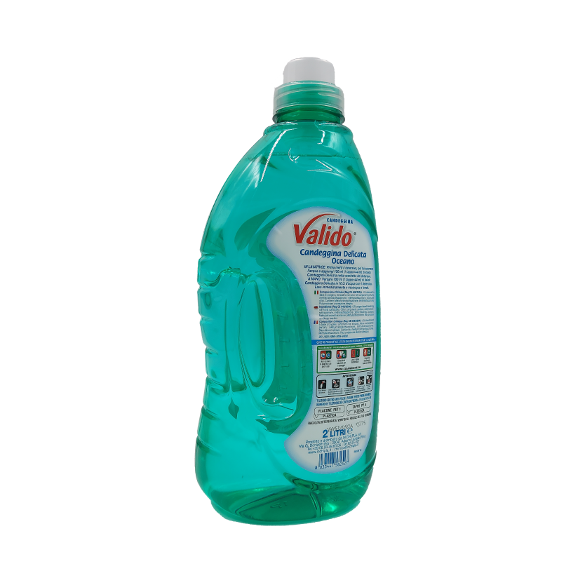 Valido Candeggina Gentile 2lt profumazione oceano 2 Valido Candeggina Gentile 2lt profumazione oceano - immagine 2