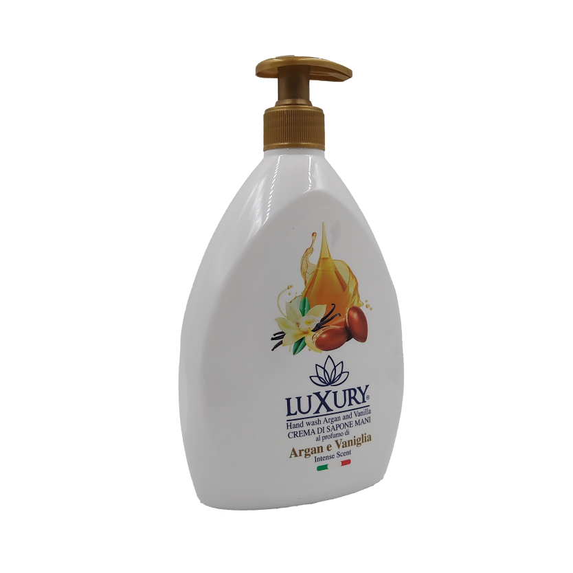 Luxury Sapone Mani 750ml Argan e Vaniglia 3 Luxury Sapone Mani 750ml Argan e Vaniglia - immagine 3
