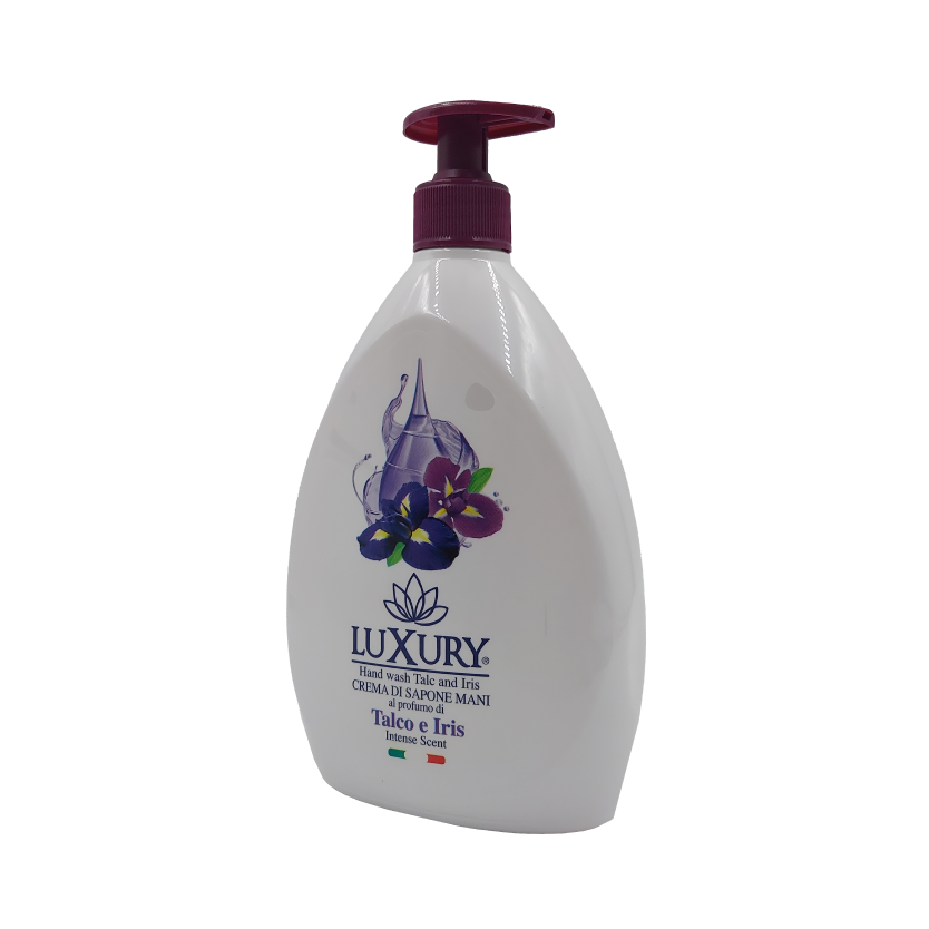 Luxury Sapone Mani 750ml Talco e Iris 2 Luxury Sapone Mani 750ml Talco e Iris - immagine 2