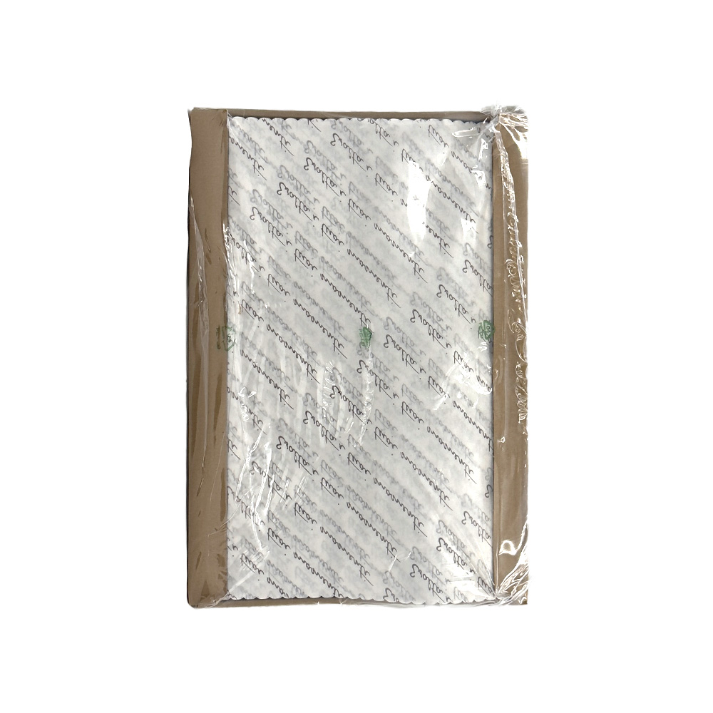 COPRIVASSOIO IN CARTA DAMASCATO MARRONE 1000PZ 25X37 CM 3 COPRIVASSOIO IN CARTA DAMASCATO MARRONE 1000PZ 25X37 CM - immagine 3