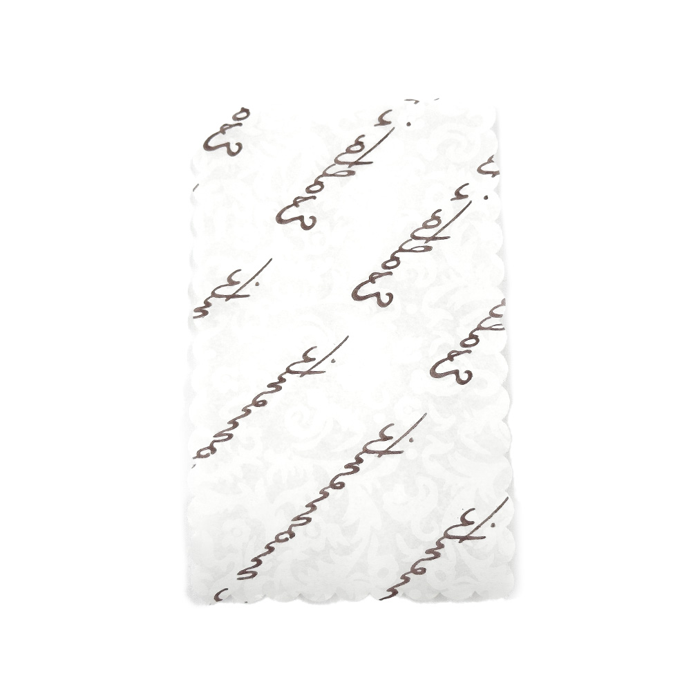 COPRIVASSOIO IN CARTA DAMASCATO MARRONE 1000PZ 8X13 CM 1 COPRIVASSOIO IN CARTA DAMASCATO MARRONE 1000PZ 8X13 CM