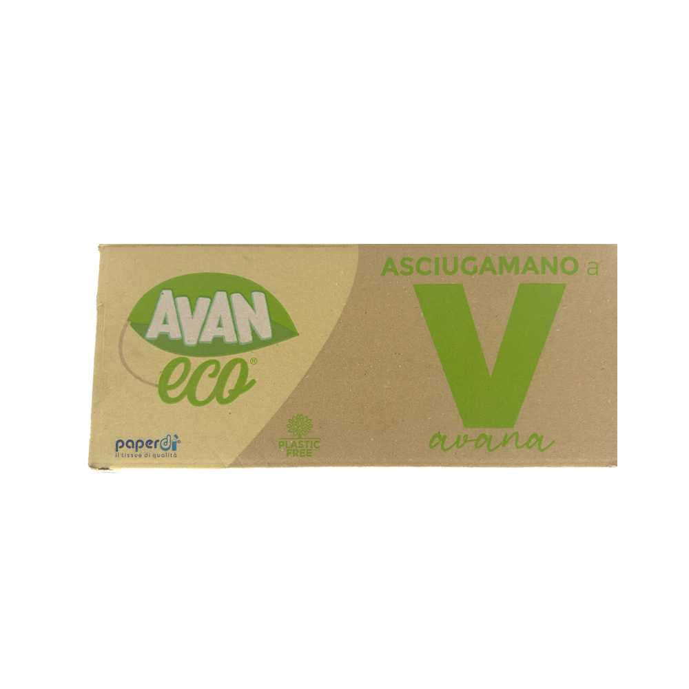 15cf x 240 asciugamano piegato ''V'' in carta avana (3600pz) 3 15cf x 240 asciugamano piegato ''V'' in carta avana (3600pz) - immagine 3