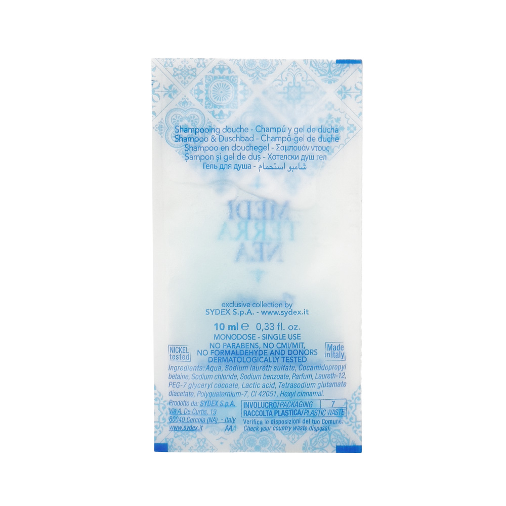 500 Doccia shampoo bustina 60x110 Mediterranea 10ml 2 500 Doccia shampoo bustina 60x110 Mediterranea 10ml - immagine 2