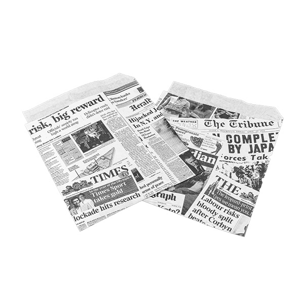 Prendi snack news paper Kebab 14x16cm stampa giornale 1000pz 2 Prendi snack news paper Kebab 14x16cm stampa giornale 1000pz - immagine 2