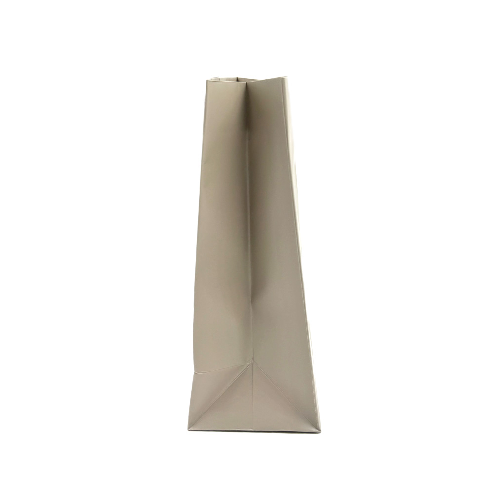 10 Shopper carta Lusso Opaca cm 18+8x21 Tortora 3 10 Shopper carta Lusso Opaca cm 18+8x21 Tortora - immagine 3