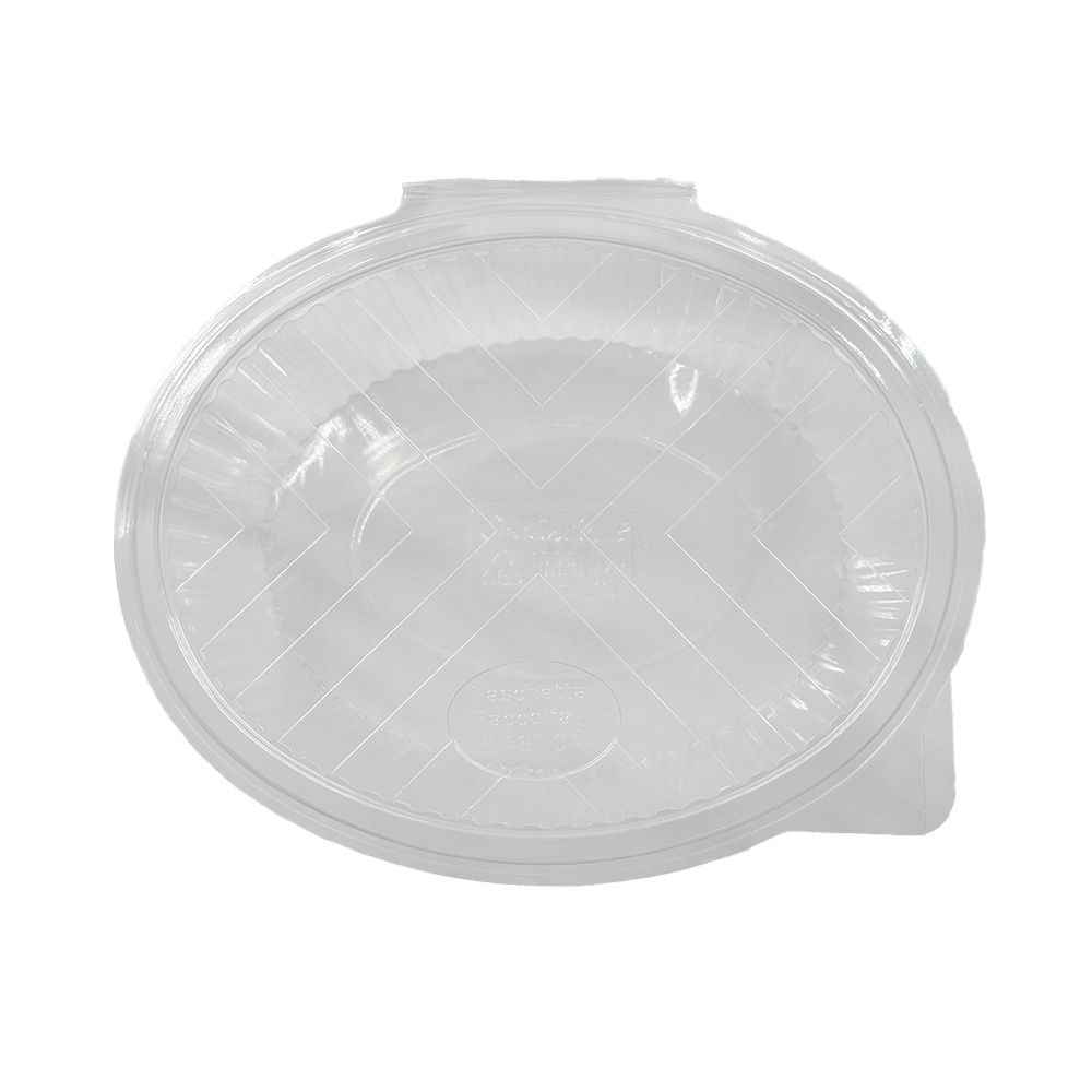 Vaschette ovali OPS con coperchio E1000 cc 50pz riutilizzabili 2 Vaschette ovali OPS con coperchio E1000 cc 50pz riutilizzabili - immagine 2