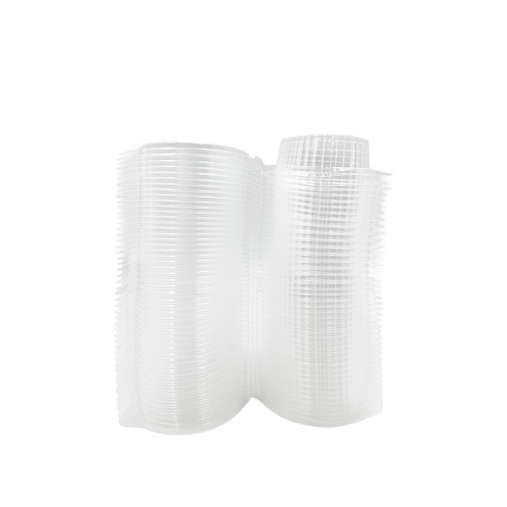 Vaschette ovali OPS con coperchio E150 cc 50pz riutilizzabili 3 Vaschette ovali OPS con coperchio E150 cc 50pz riutilizzabili - immagine 3