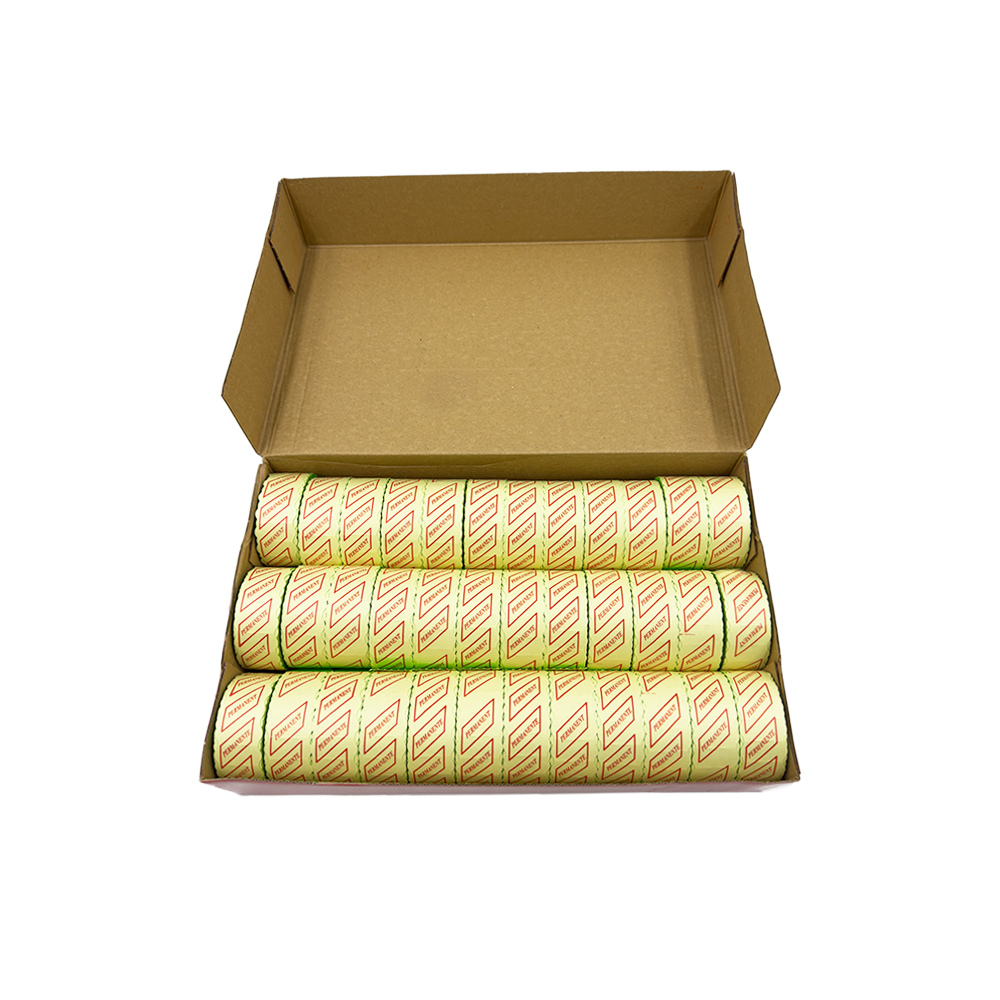 36 Etichette adesive onda 26x12 mm verde 2 36 Etichette adesive onda 26x12 mm verde - immagine 2