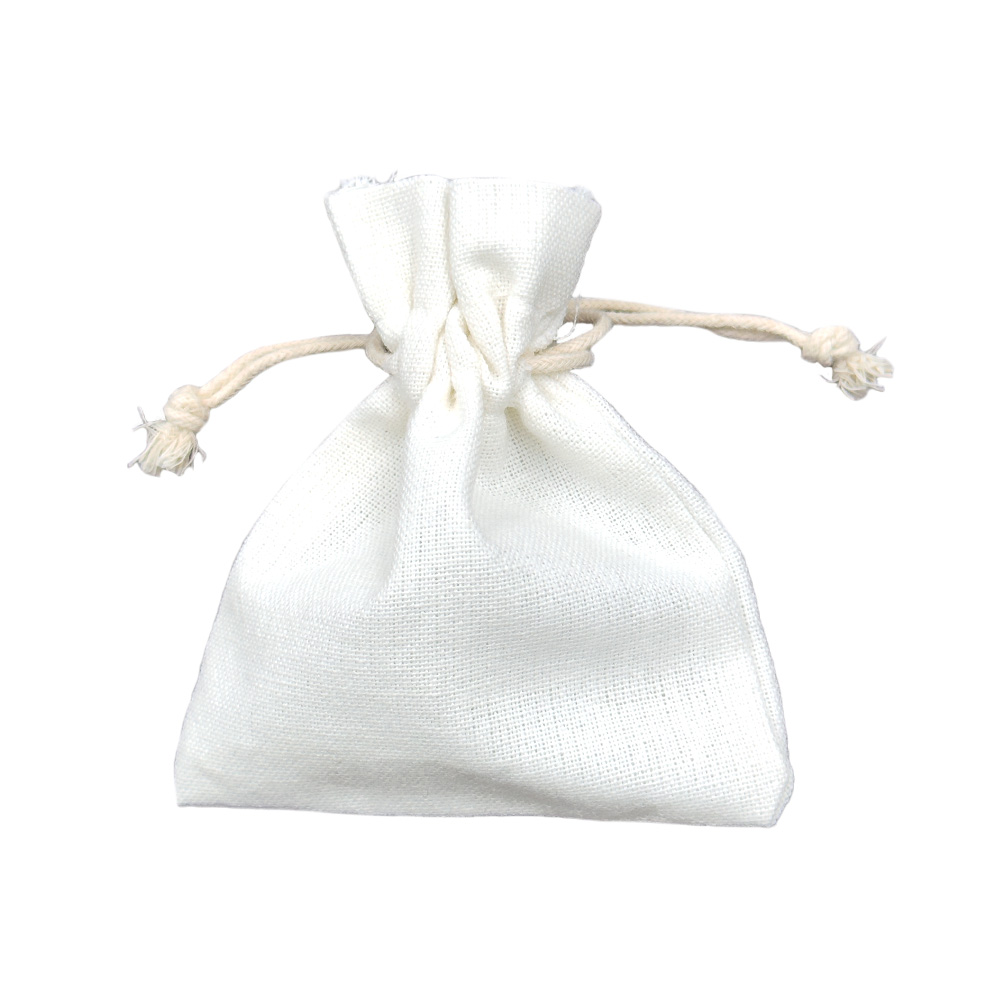 10 SacchettI in Cotone cm 9x12 naturale 1 10 SacchettI in Cotone cm 9x12 naturale