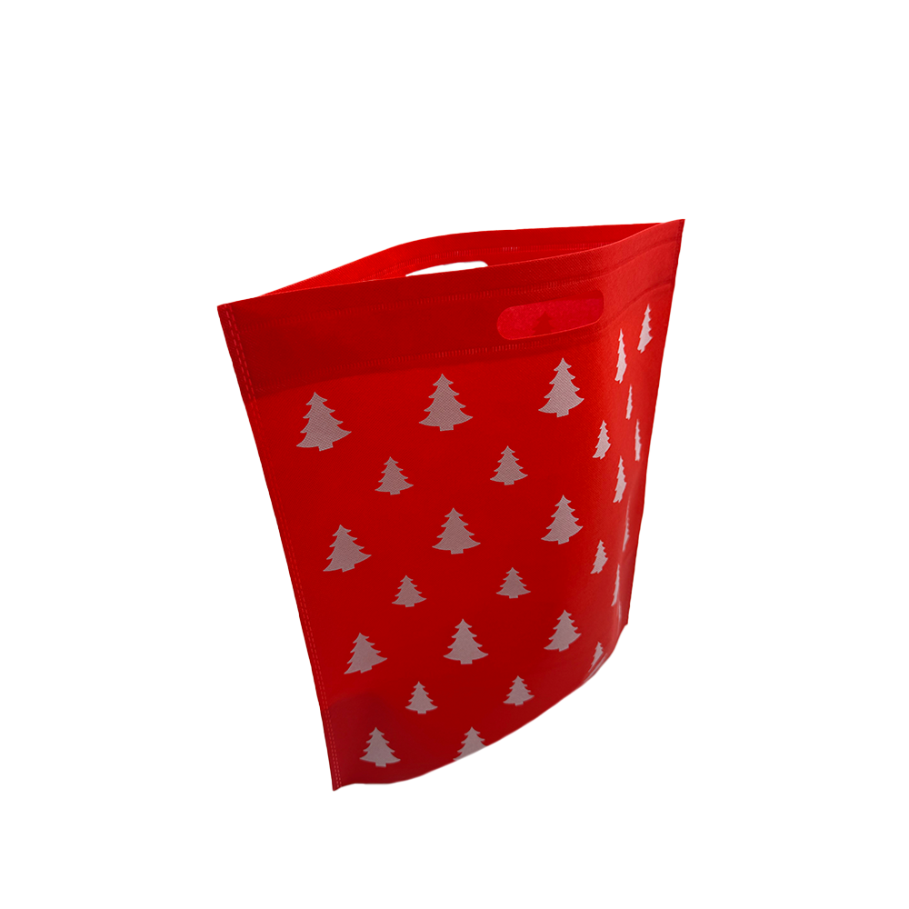 12 Shopper tnt Porta Panettone Alberelli mix colori cm 40+22x42h 1 12 Shopper tnt Porta Panettone Alberelli mix colori cm 40+22x42h