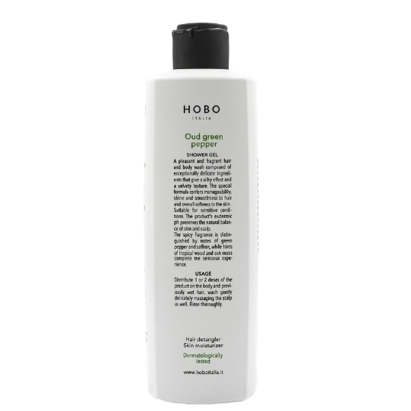 HOBO Shampoo doccia 12x500ml OUD GREEN 2 HOBO Shampoo doccia 12x500ml OUD GREEN - immagine 2