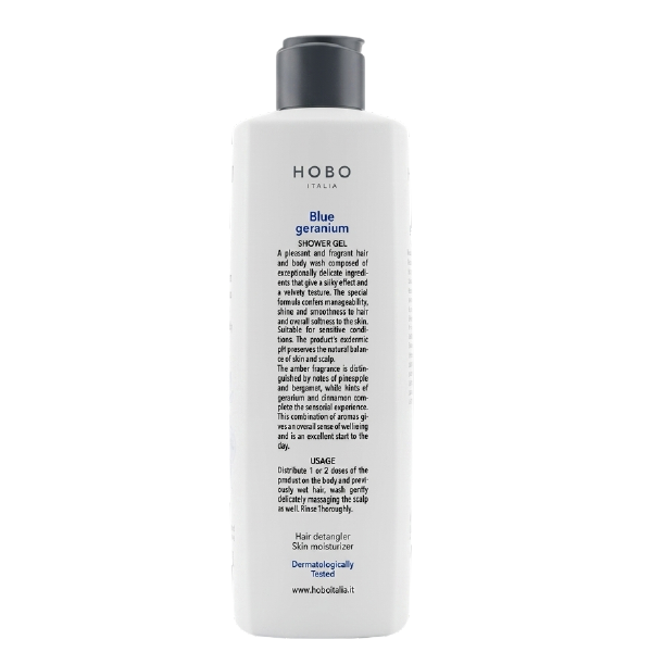 HOBO Shampoo doccia 12x500ml BLUE GERAN 2 HOBO Shampoo doccia 12x500ml BLUE GERAN - immagine 2